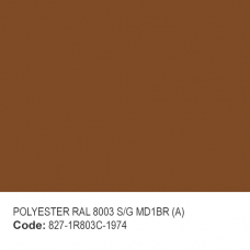 POLYESTER RAL 8003 S/G MD1BR (A)